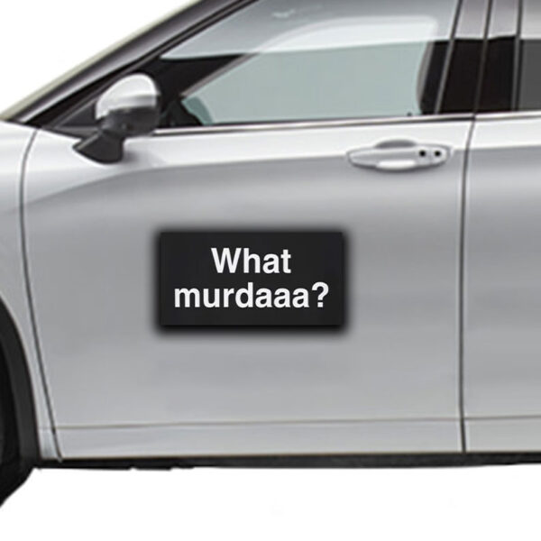 What Murdaaa UHC Deny Defend Depose Joke Sticker