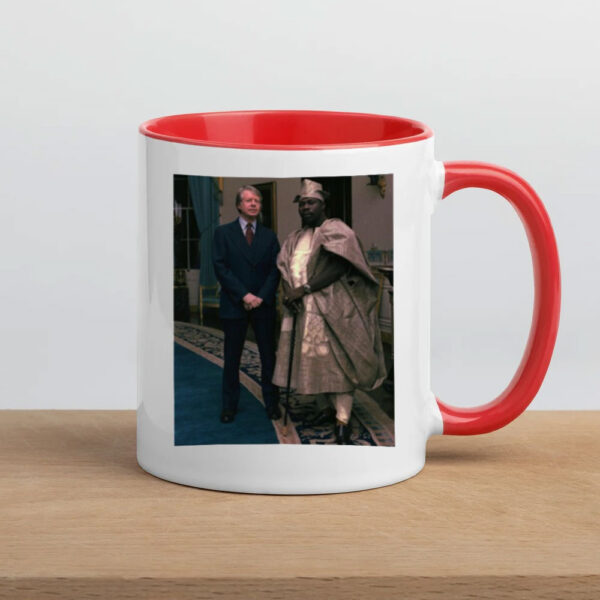 Aficionado Jimmy Carter With President Of Nigeria Pic Mug