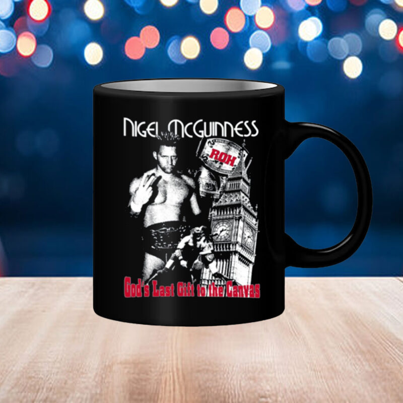 Almighty No Nigel Mcguinness God's Last Gift To The Canvas Mug