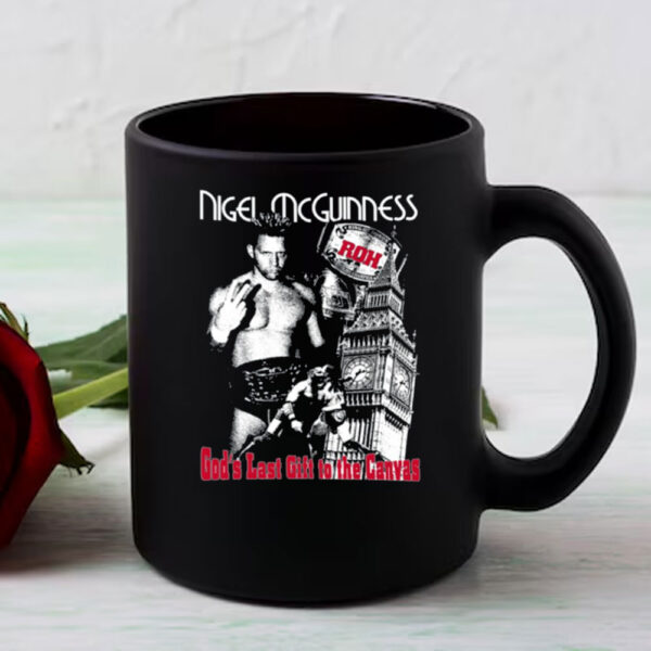 Almighty No Nigel Mcguinness God's Last Gift To The Canvas Mug