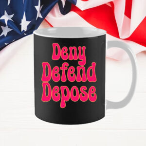 Anticapitalist Leftist Progressive ,Deny Defend Depose Mug