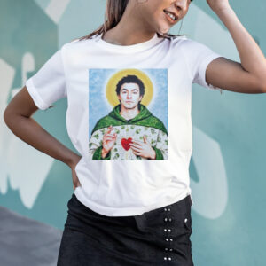 BEAUTIFUL GRAPHICS, Saint LUIGI MANGIONE T-SHIRT3