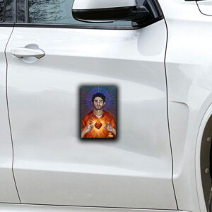 Blessed Saint - deny defend depose Sticker ,Car Magnet