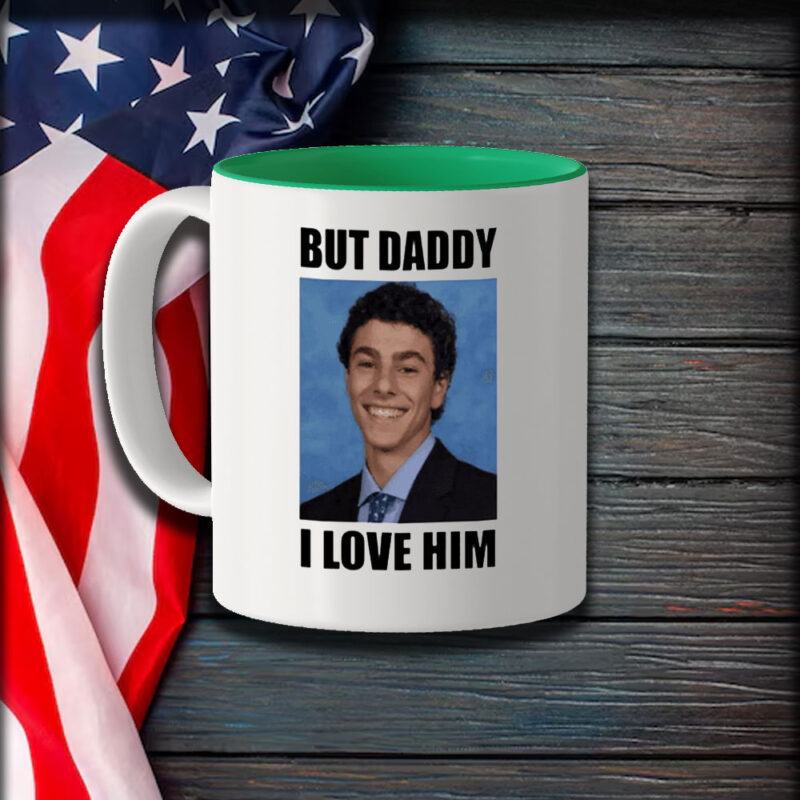 But Daddy I Love Him Smiling Luigi Mug