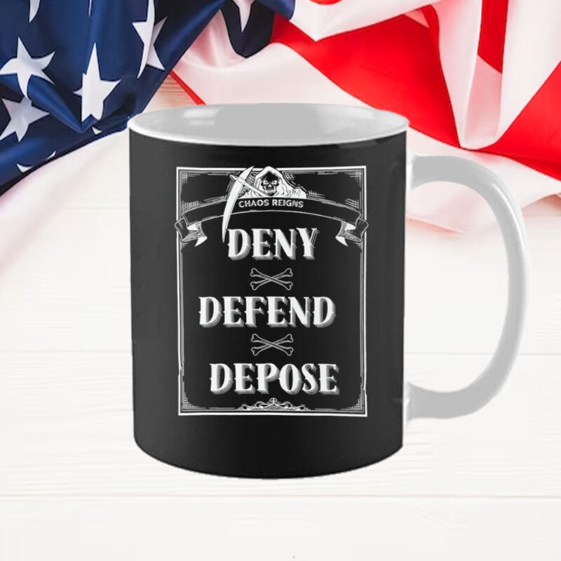 Chaos Reigns ,Deny, Defend, Depose Mug