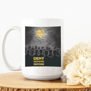 Crowd ,Deny Defend Depose Mug