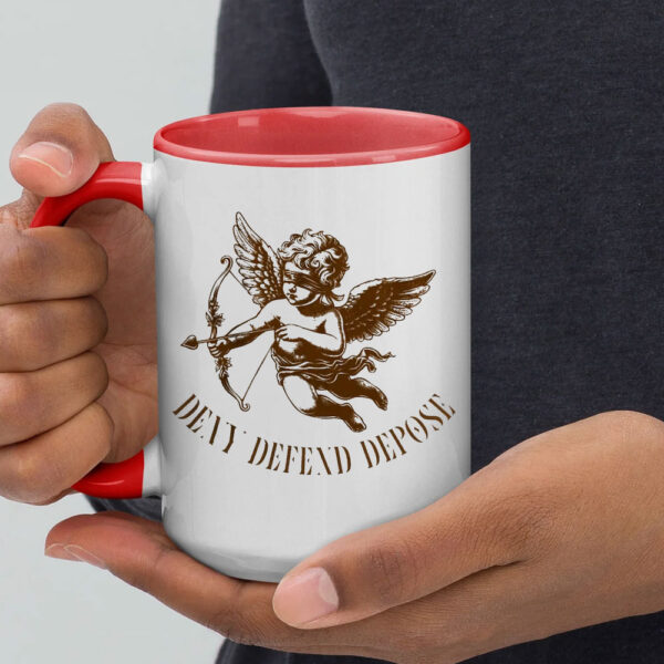 Cupid deny defend depose Mug