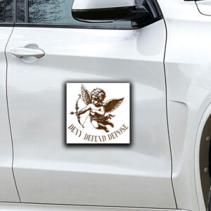 Cupid deny defend depose Sticker ,Car Magnet