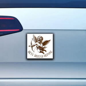 Cupid deny defend depose Sticker ,Car Magnet