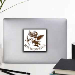 Cupid deny defend depose Sticker ,Car Magnet