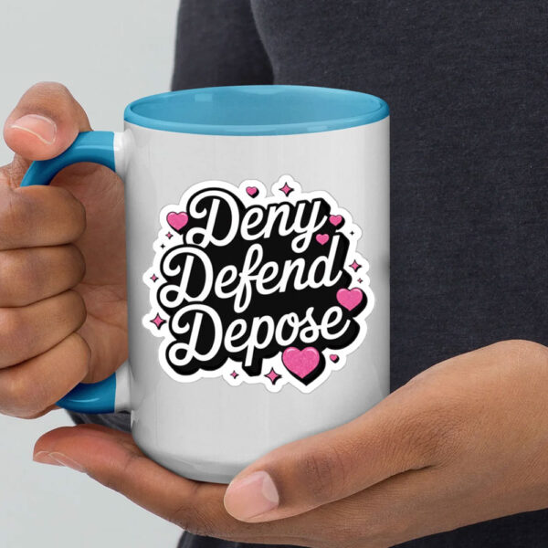 Cutie Deny defend depose Mug