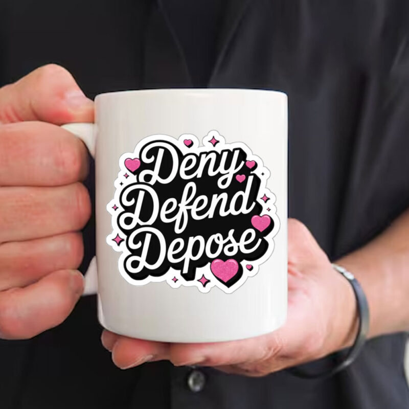 Cutie Deny defend depose Mug