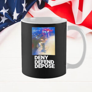 Deny Defend Depose 2025 Resistance Mug