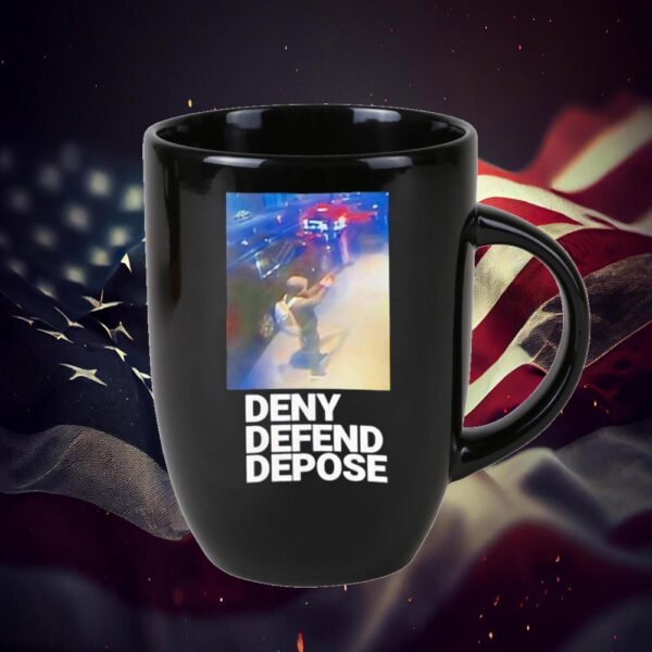 Deny Defend Depose 2025 Resistance Mug