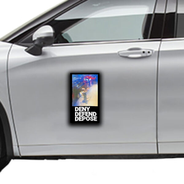 Deny Defend Depose 2025 Resistance Sticker ,Car Magnet