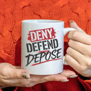 Deny Defend Depose - Eat The Rich Mug