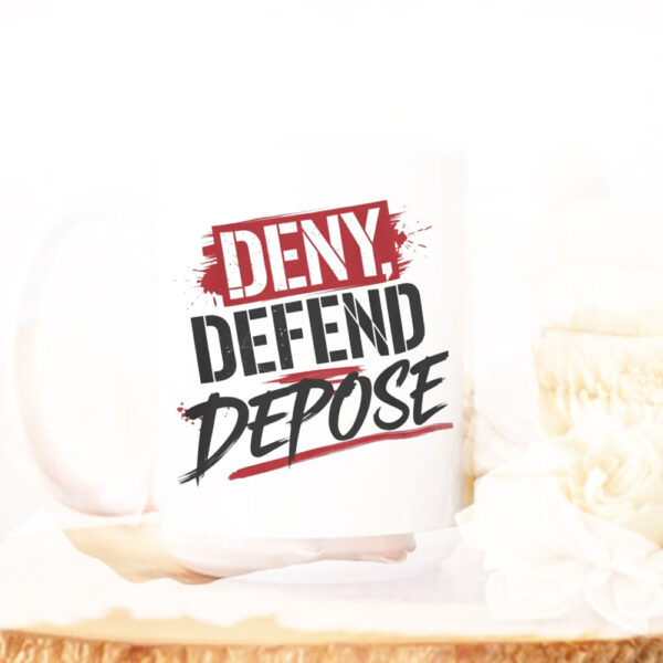 Deny Defend Depose - Eat The Rich Mug