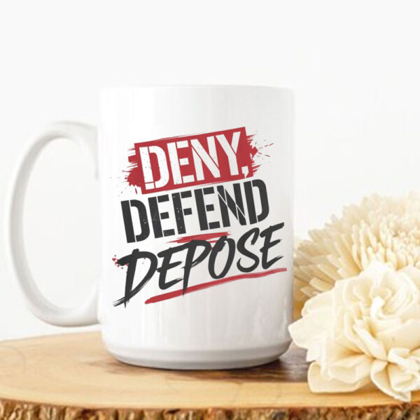 Deny Defend Depose - Eat The Rich Mug