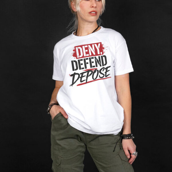 Deny Defend Depose - Eat The Rich T-Shirt