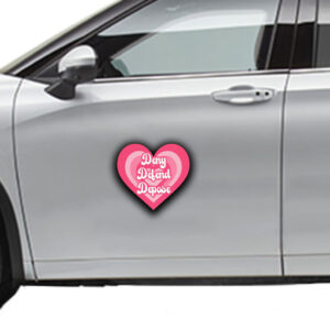 Deny Defend Depose Funny Cute Sticker ,Car Magnet