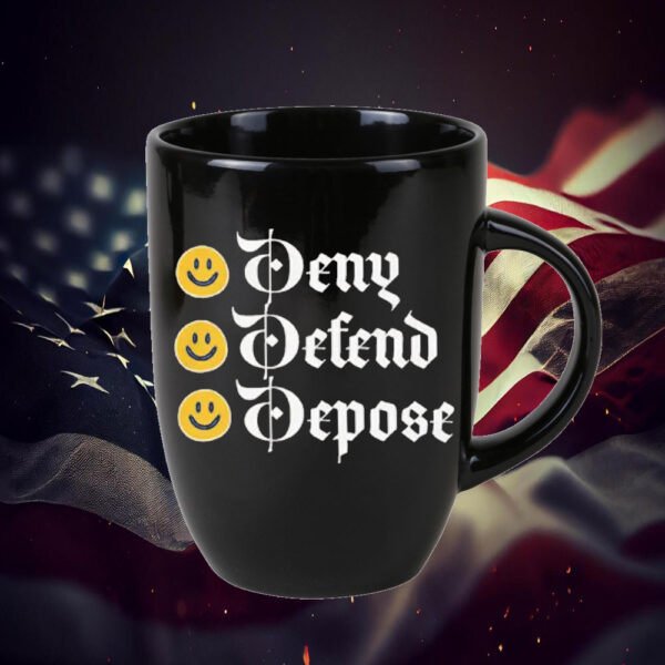 Deny Defend Depose Mug ,Anti Capitalist Proletariat