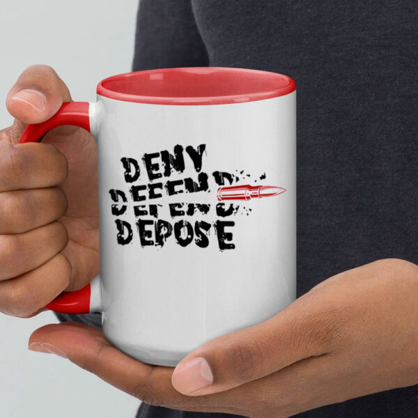 Deny Defend Depose Mug with DDD