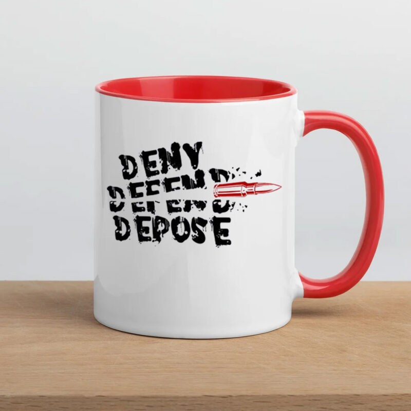 Deny Defend Depose Mug with DDD