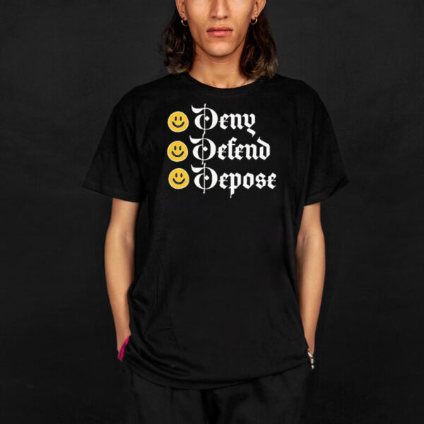 Deny Defend Depose T-Shirt ,Anti Capitalist Proletariat