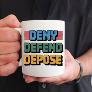 Deny defend depose Super Mario Luigi Mug