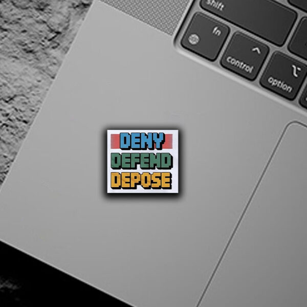 Deny defend depose Super Mario Luigi Sticker ,Car Magnet