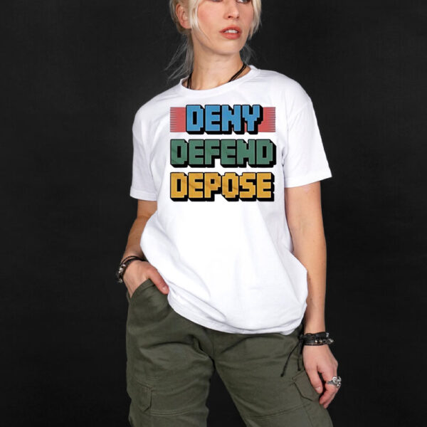 Deny defend depose Super Mario Luigi T-Shirt