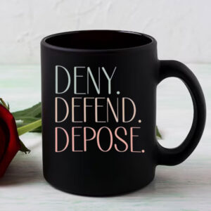 Deny defend depose ,universal healthcare Mug