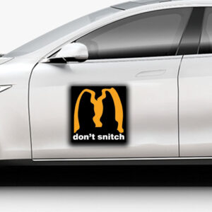 Don't Snitch ,Deny Defend Depose Sticker ,Car Magnet 6 Don't Snitch ,Deny Defend Depose Sticker ,Car Magnet