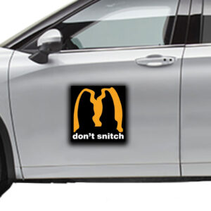Don't Snitch ,Deny Defend Depose Sticker ,Car Magnet 7 Don't Snitch ,Deny Defend Depose Sticker ,Car Magnet