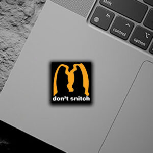 Don't Snitch ,Deny Defend Depose Sticker ,Car Magnet