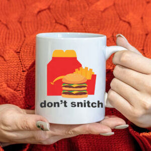 Don't Snitch Funny, Deny Defend Depose Mug