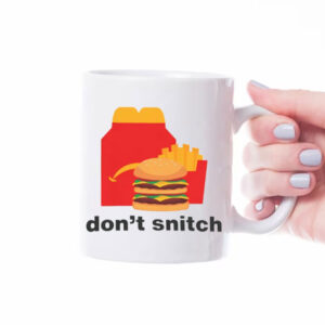 Don't Snitch Funny, Deny Defend Depose Mug