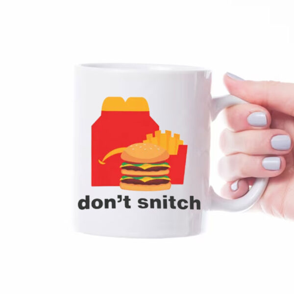 Don't Snitch Funny, Deny Defend Depose Mug