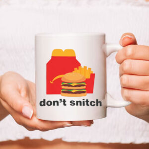 Don't Snitch Funny, Deny Defend Depose Mug