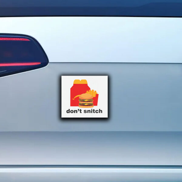 Don't Snitch Funny, Deny Defend Depose Stickers