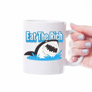 Eat The Rich -Great White Shark Mug