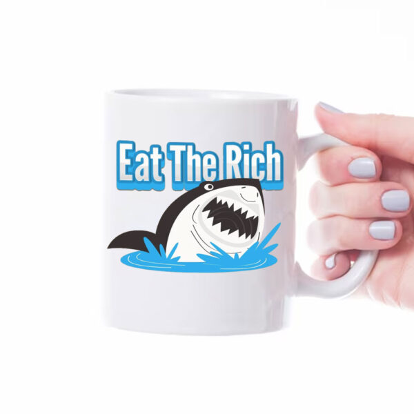 Eat The Rich -Great White Shark Mug