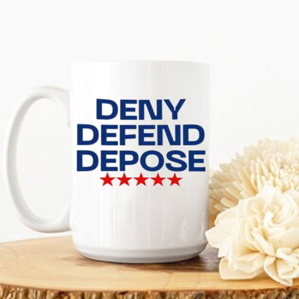 Eat The Rich ,United Healthcare ,Deny Defend Depose Mug