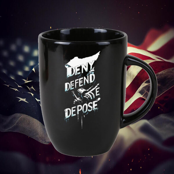 Eat the Rich, Deny Defend Depose Mug