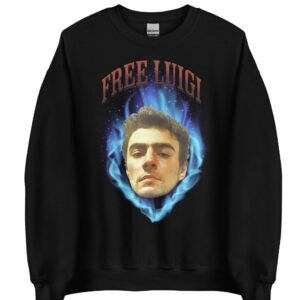 FREE LUIGI Unisex Sweatshirt / Mangione Apparel / graphic streetwear