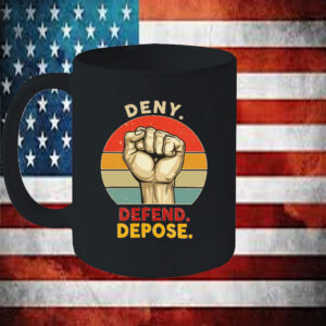 Fist of Strength - Deny,Depose,Defend Mug