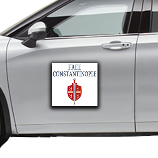 Free Constantinople Make Greece Great Again Sticker ,Car Magnet