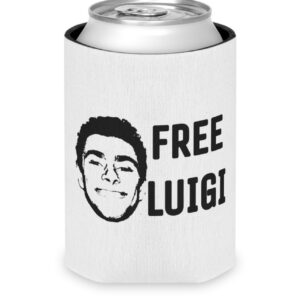 Free Luigi Can Cooler