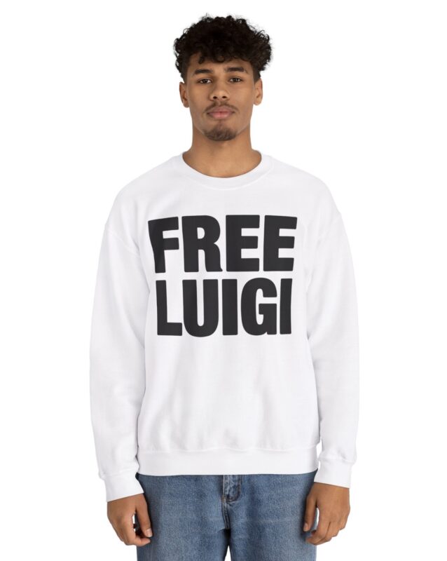 Free Luigi Crewneck Sweatshirt US