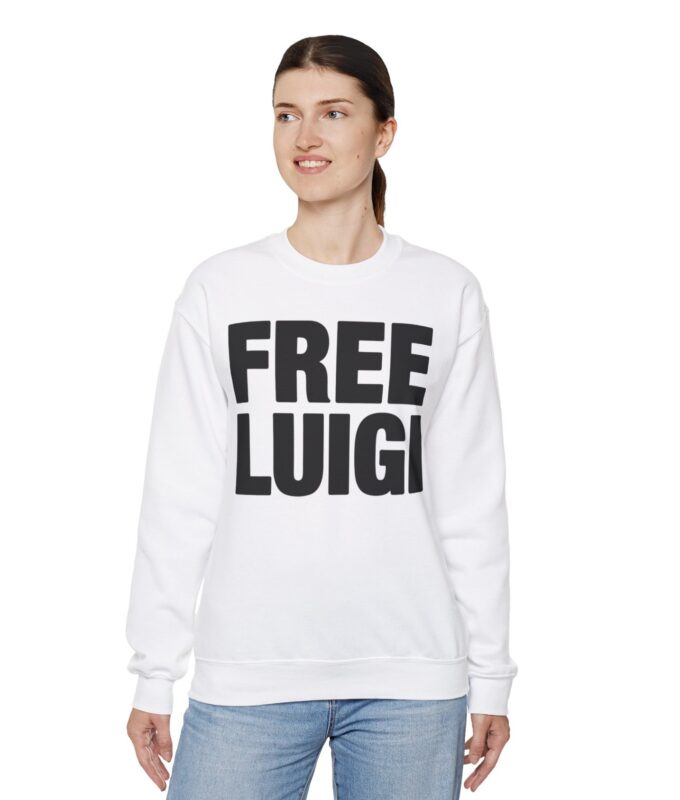 Free Luigi Crewneck Sweatshirt US